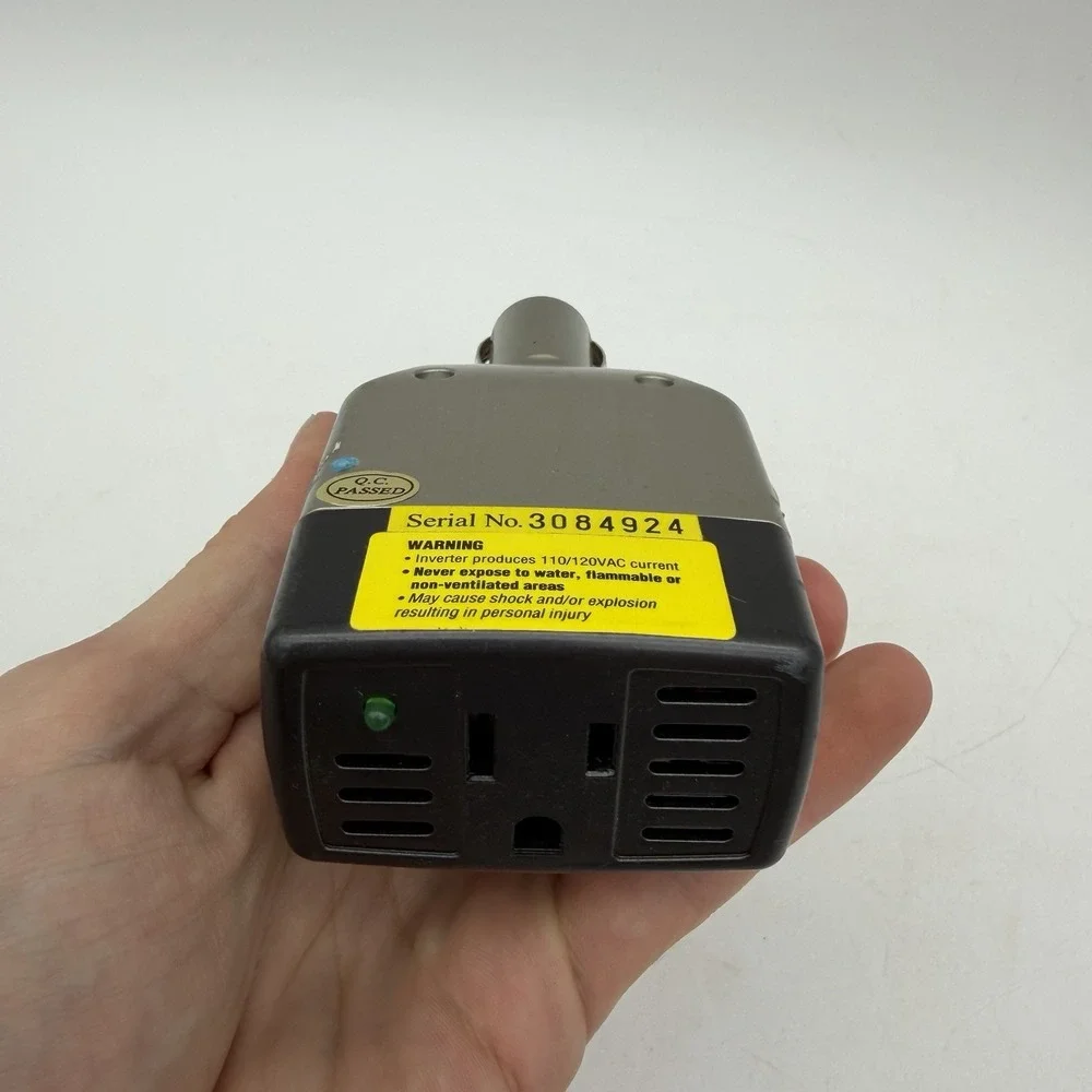 Vector Pocket Power Inverter 70 Watt Power Converter‎ Off Cigarette Lighter 12V